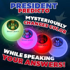President Predicto talking ball in packaging