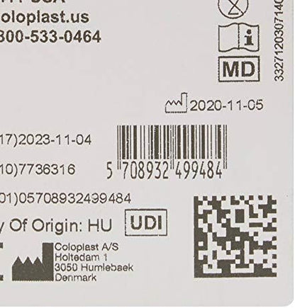 Two millimeter thick alcohol free sting free ostomy ring for customized stoma care