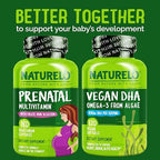 Naturelo Prenatal Multivitamin packaging and safety seal closeup