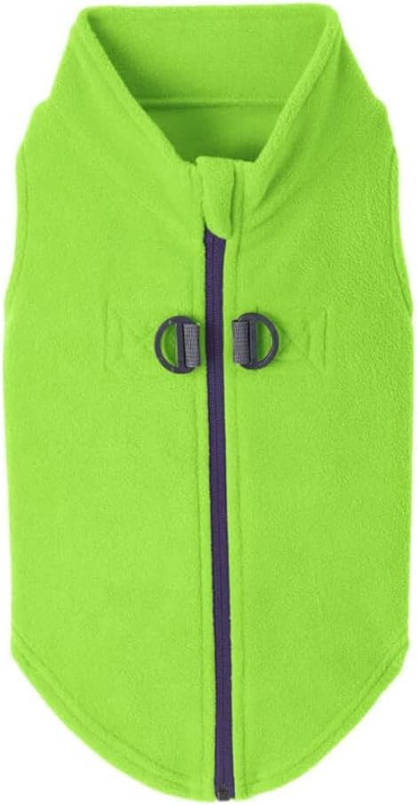 Gooby machine washable warm winter dog sweater jacket lifestyle shot