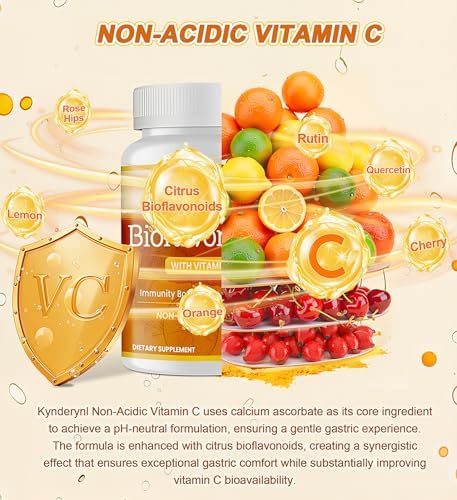 Kynderynl vegan antioxidant supplement bottle for healthy skin and radiance