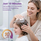 Professional lice treatment lotion for head lice removal