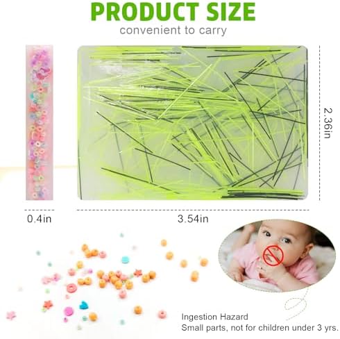 Lechonix sensory pick pad close up detail displaying embedded stars hearts and snowflake confetti beads inside the silicone block
