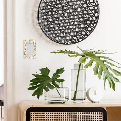 Two piece magnetic light switch guard set for home use
