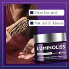 Authentic LuminoLiss Alisado smoothing treatment jar packaging