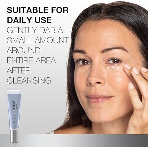 Neutrogena fragrance-free retinol cream targets crow's feet and wrinkles