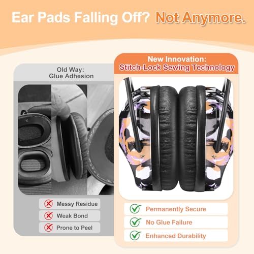 Side profile of Zohan kids hearing protection for sensory issues