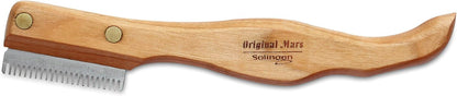 Authentic Mars Coat King fine grooming knife for removing excess canine undercoat