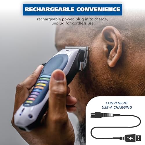 Wahl cordless grooming kit including main hair clipper and precision touch up trimmer