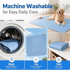 PatiencET cooling mat folded neatly for travel and outdoor use