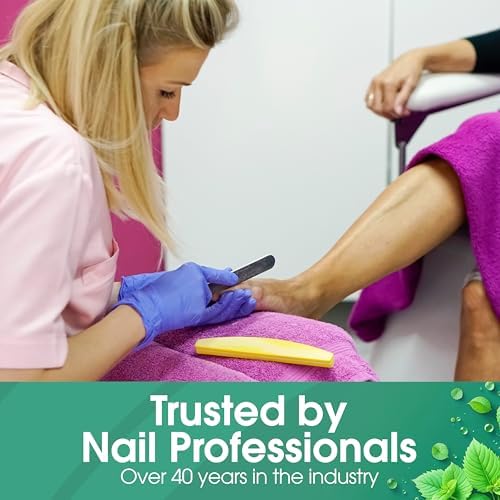 Professional foot treatment gel for exfoliating rough soles