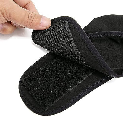Breathable high tech fabric ostomy belt with adjustable Velcro fasteners