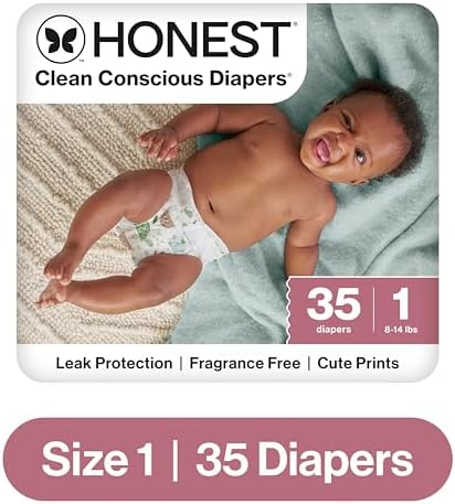 The Honest Company Clean Conscious Diapers 35 count polybag
