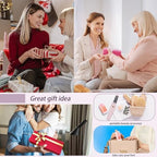 Complete packaging contents including the electric foot scrubber cream stick and charging accessory.