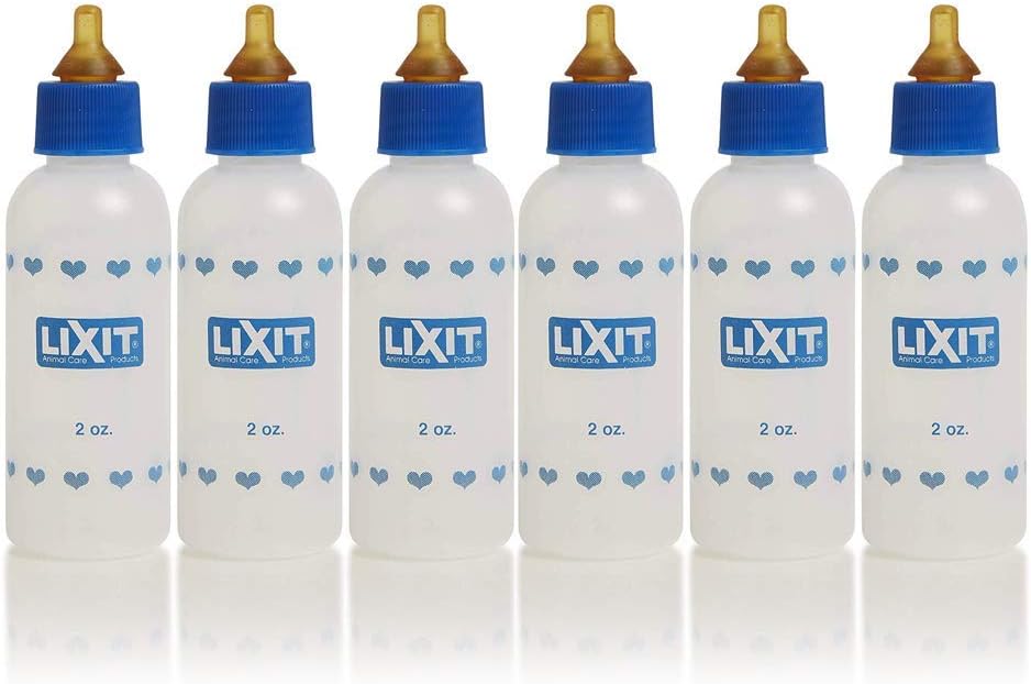 Authentic USA imported Lixit nursing bottles set showing the full packaging and three bottle contents.