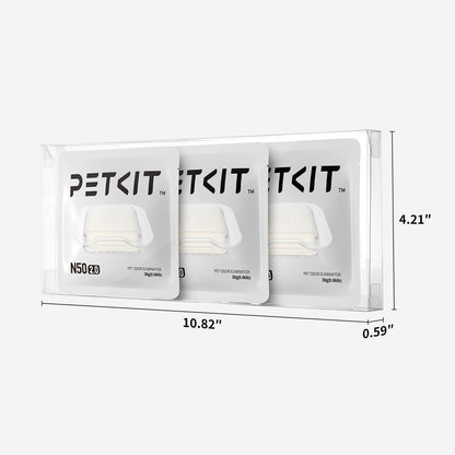 PETKIT PuraMax and PuraMax 2 compatible premium cat litter deodorizing blocks packaging