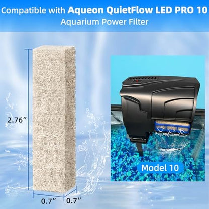 Aquaneat poly fiber ammonia remover inserts close up texture