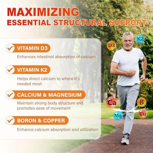 Authentic USA imported Maennyliy Calcium D3 K2 supplement packaging
