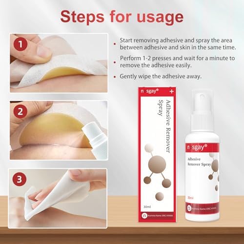 Authentic USA-imported Nosgay adhesive remover spray for Indian consumers.
