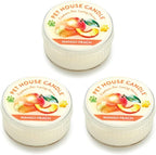 Pet House Mini Candles for Pet Odor Made with Natural Soy Wax, Plant Based, Dog and Cat Friendly Scented Candles, Variety Pack of 3 - Image 11