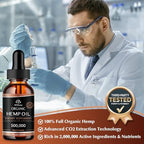 HMone natural hemp oil dietary supplement packaging