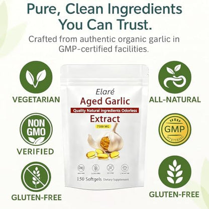 Kymezol 150 softgels antioxidant immune support garlic extract daily dietary pills