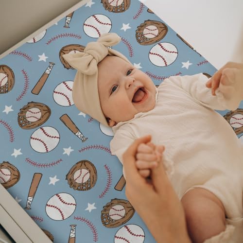 ZoUbqchY sports theme nursery changing mat cover folded