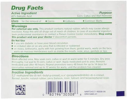 Authentic USA imported Curad foot care patches for callus relief