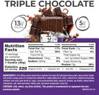 Power Crunch Protein Wafer Bars, High Protein Snacks with Delicious Taste, Triple Chocolate, 1.4 Ounce (12 Count) - Image 4