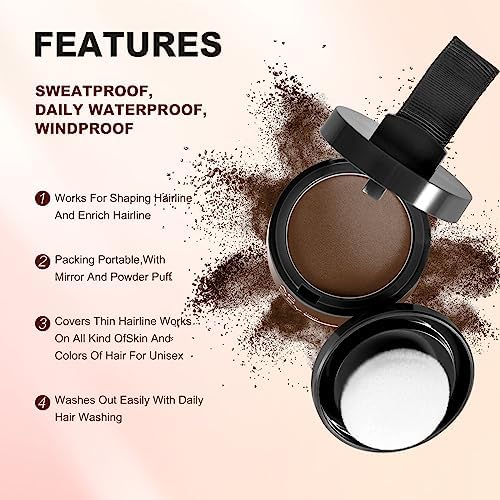 Incolor hair root touch up compact open with mirror