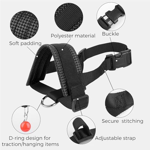 Durable nylon material texture and reinforced stitching view.