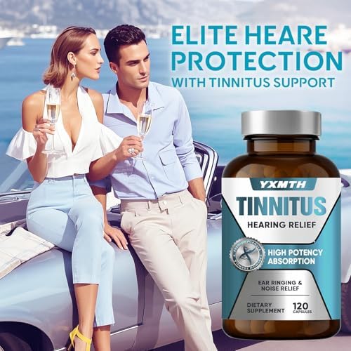 YXMTH ear noise reduction supplement showing product facts and ingredient breakdown.
