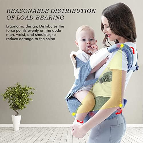 Bellababy baby carrier with included saliva towel
