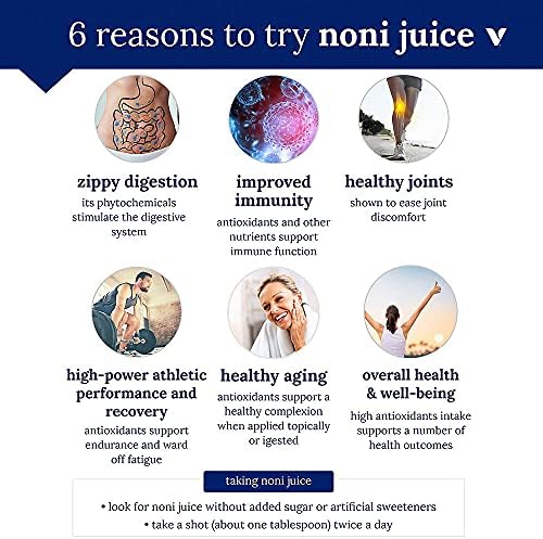 Authentic USA imported Dynamic Health noni juice 32 fluid ounce packaging details