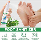 Two pack 120ml foot refreshing spray for daily hygiene and cooling relief