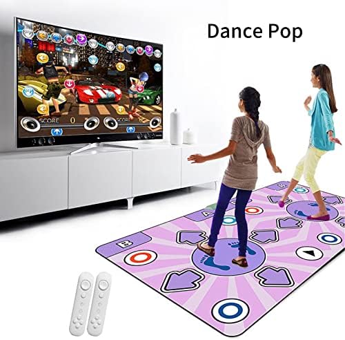 Two players using Fabater non-slip double dance pad