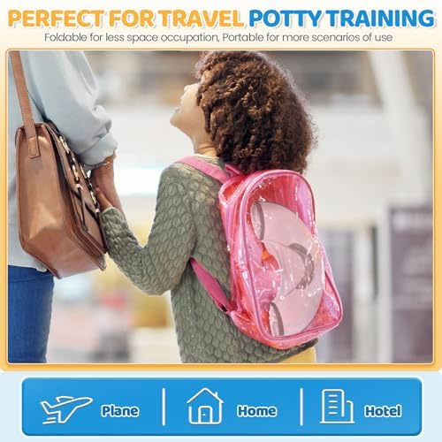 Orzbow premium toddler potty attachment showing the soft non slip thermoplastic elastomer edges