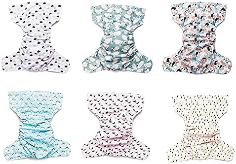 Simple Being reusable diaper interior with double gusset detail