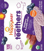 Happy Baby gentle teethers nutrition facts and allergen information label