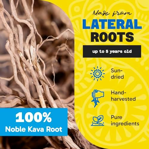 Fiji Vanua Kava one pound bag nutritional information and supplement facts label.