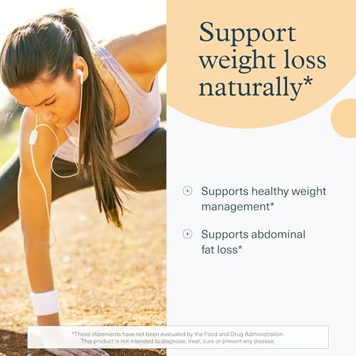 Youtheory weight management supplement packaging showing supplement facts label