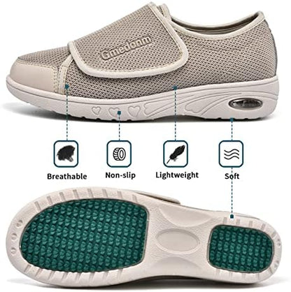 Gmedonm breathable mesh sneakers for plantar fasciitis relief