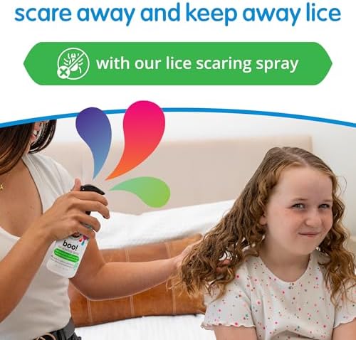 SoCozy Boo conditioning spray for kids hair detangling and lice prevention