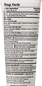 Secura antifungal 3.25 ounce tube showing active ingredients and medical branding.