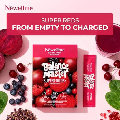 Newellme Super Reds Beetroot Powder packaging details