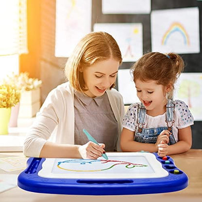 Top view of Vusum erasable doodle board surface