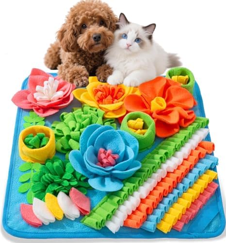 Ankilo Snuffle Mat folded for travel and storage