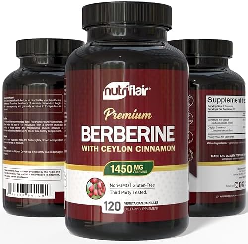 Authentic USA imported NutriFlair Berberine packaging