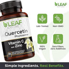 B'Leaf Nature Quercetin Phytosome vegetarian capsules packaging