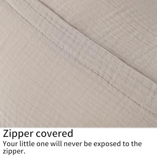 Onacosht nursing pillow cover fitted on a standard pillow
